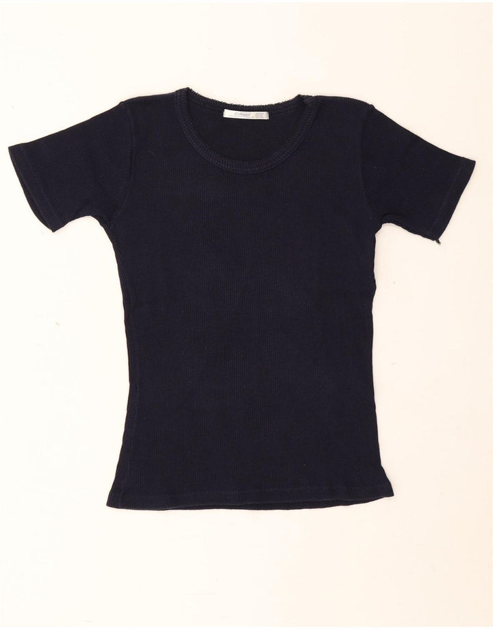 T-shirt damski Marks & Spencer Top UK 10, mały, granatowy