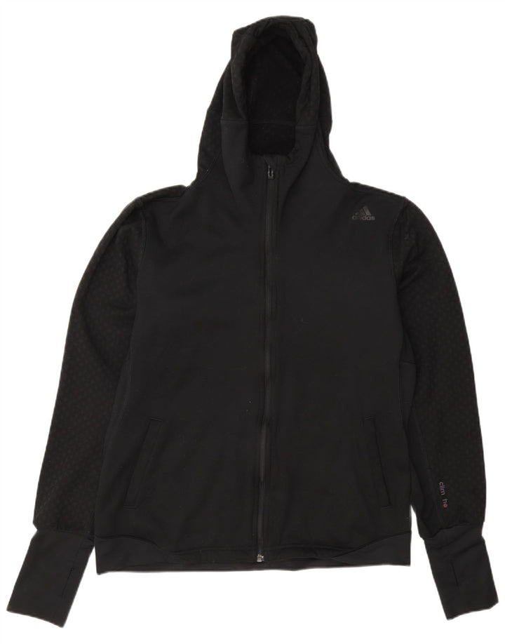 Damski sweter Adidas Climashell Zip Hoodie UK 12/14 Średni czarny
