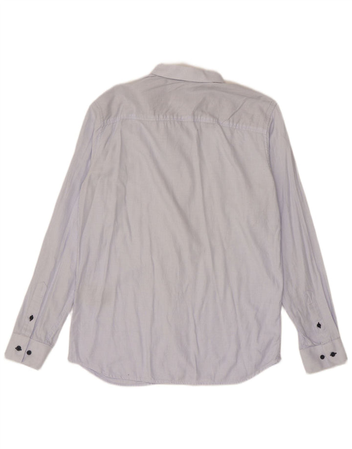 Koszula męska Jack & Jones, rozmiar 42, duża, niebieska, bawełniana krata