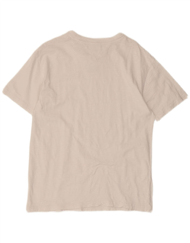 T-shirt męski Tommy Hilfiger, mały, biały
