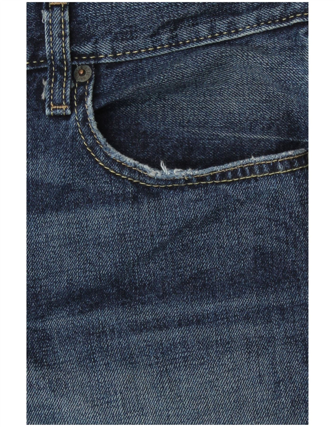Męskie jeansy Bootcut Hollister W38 L30, granatowe, bawełniane