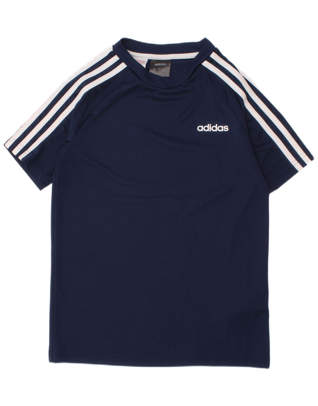 Chłopięcy T-shirt ADIDAS Climalite 9-10 lat, granatowy, poliester