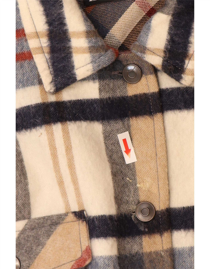 Damska koszula flanelowa typu oversize Lumberjack Zara UK 18 XL w wielobarwną kratkę