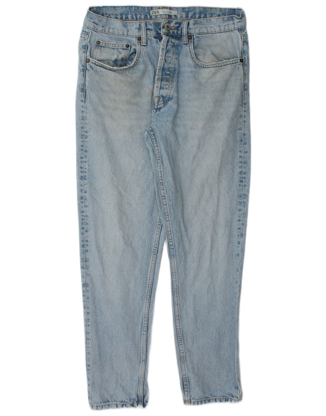 ZARA Mens Tapered Jeans EU 40 Medium W31 L28 Blue