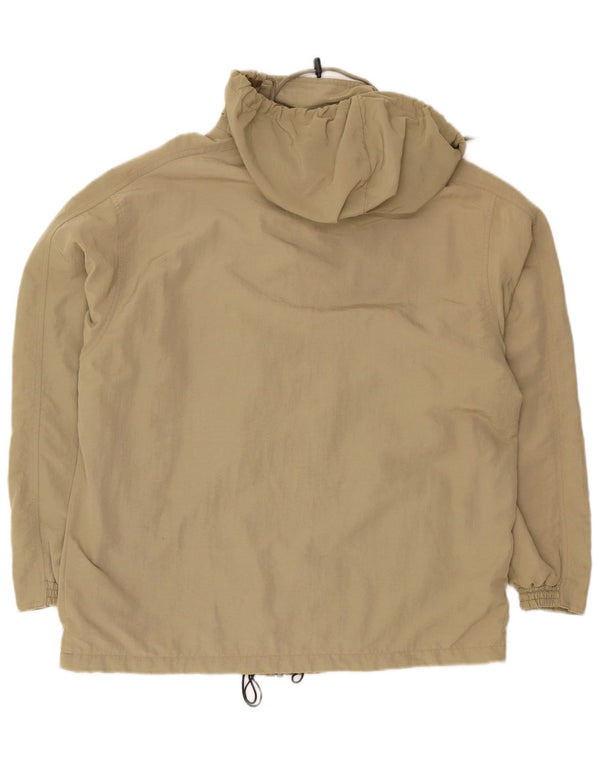 Męska kurtka przeciwdeszczowa Diadora o luźnym kroju z kapturem UK 36 Small Khaki Sports