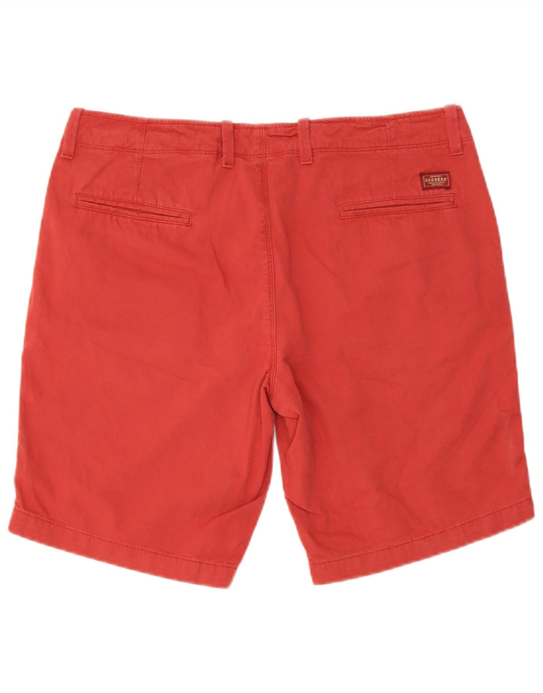 Męskie spodenki Chino Carrera IT 52 XL W36 Czerwona bawełna