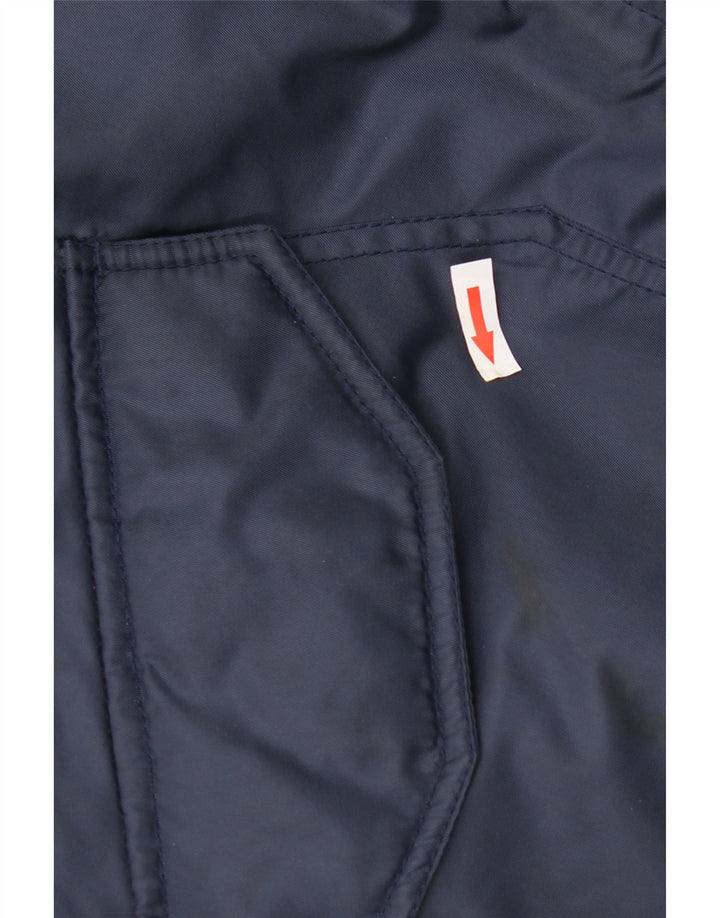 Męska kurtka bomber New Roads UK 44 2XL Granatowy poliamid