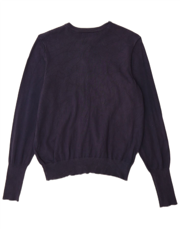 Sweter damski Marks & Spencer UK 14, średni granatowy, wiskoza