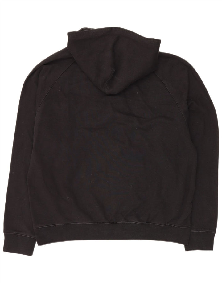 Męski sweter z kapturem i zamkiem błyskawicznym Nike, duży, czarny, z blokami kolorów