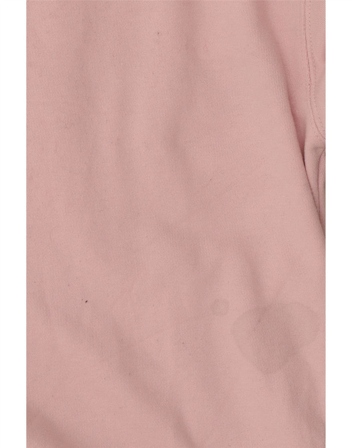Damska bluza dresowa Ellesse z grafiką oversize, UK 8, mała, różowa bawełna