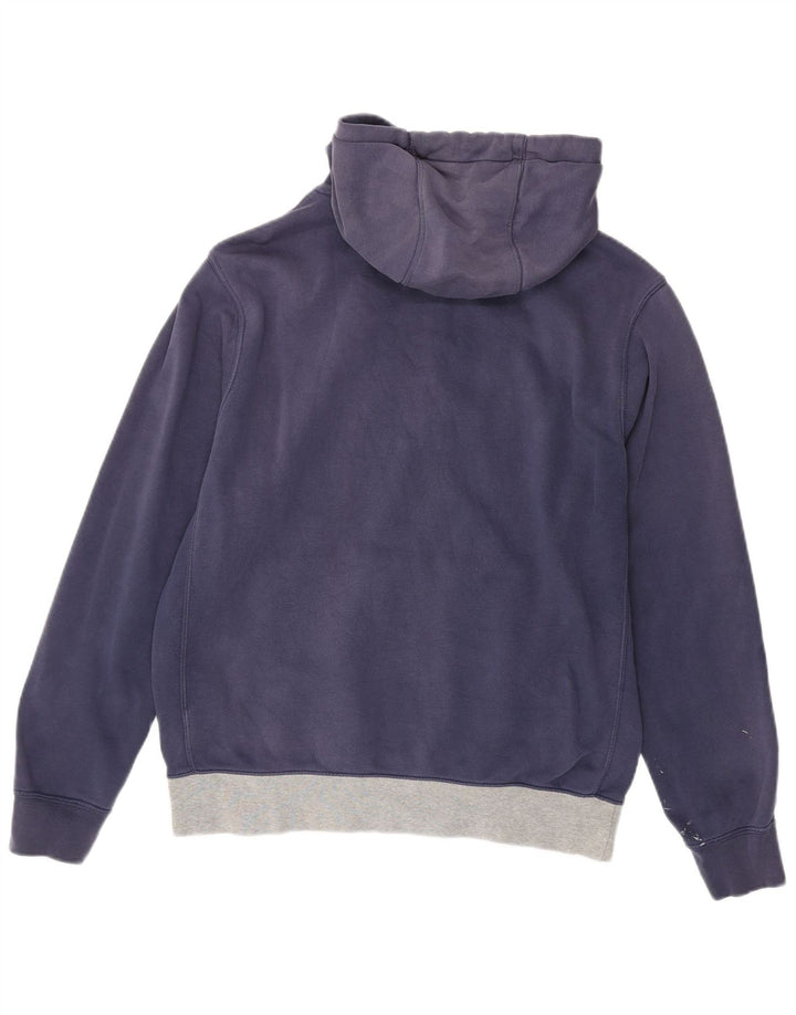 Męski sweter z kapturem Nike Graphic, średni granatowy, bawełniany