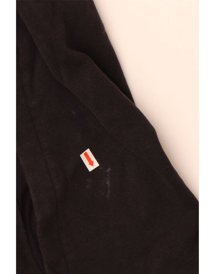 DESIGUAL Damski sweter z kapturem i grafiką Myszki Miki UK 14, średni czarny