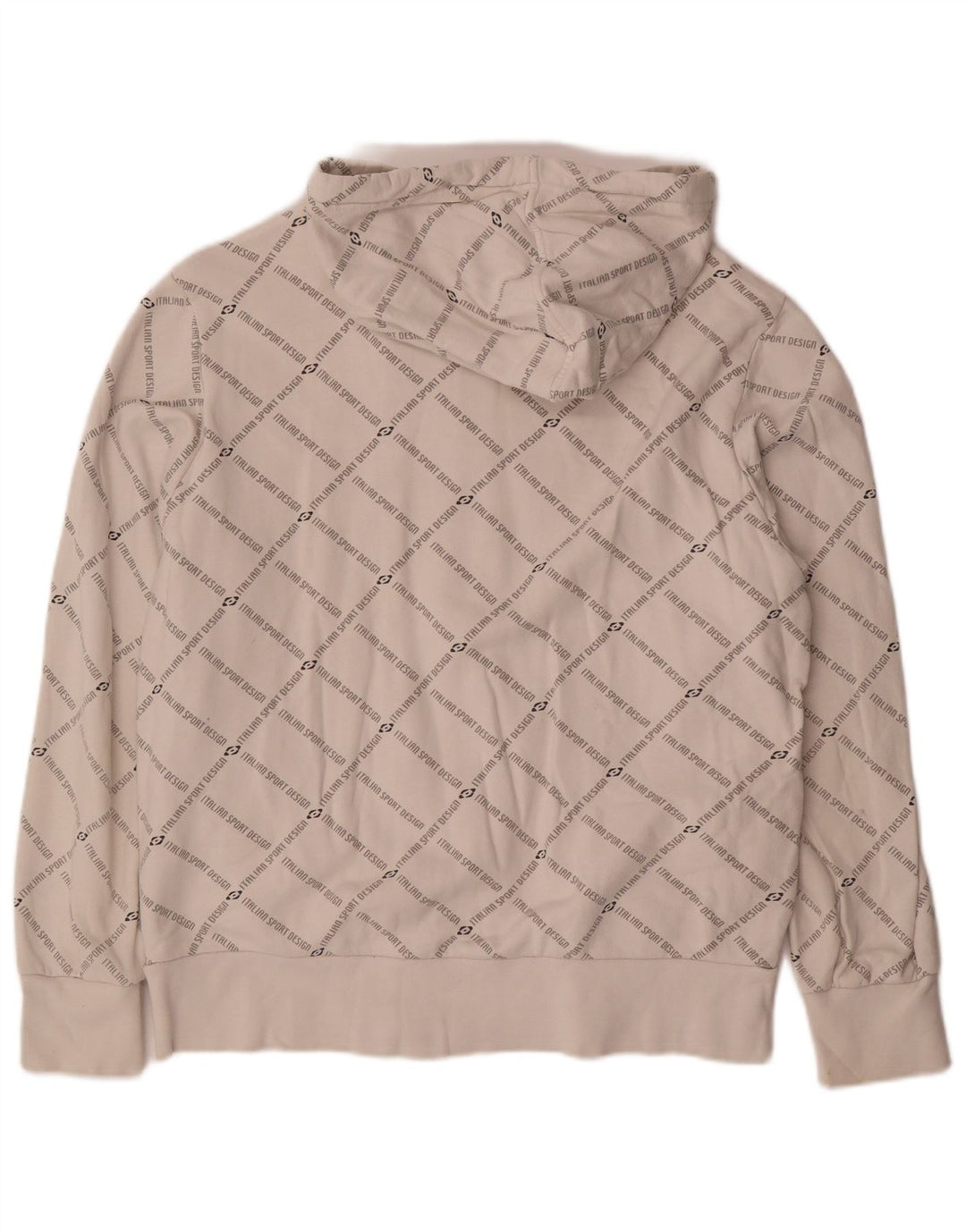 Męski sweter z kapturem i zamkiem błyskawicznym LOTTO, średniej wielkości, bawełniany