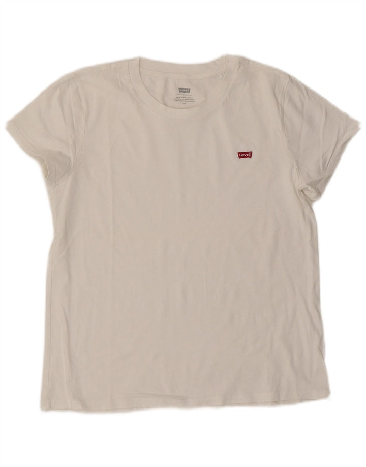 Koszulka damska Levi's Top UK 14, duża, biała