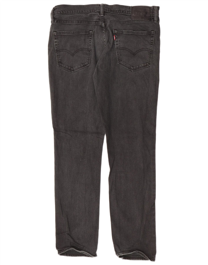 Męskie jeansy Levi's W36 L32 Czarne bawełniane