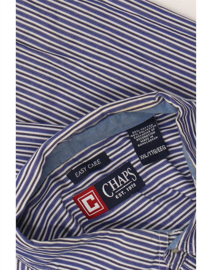 Koszula męska Chaps 2XL, bawełniana w niebieskie paski