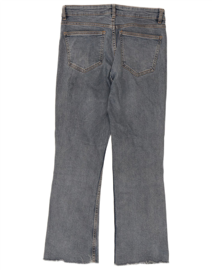 Dżinsy damskie Zara Crop Bootcut EU 38 Small W28 L26 Niebieska bawełna