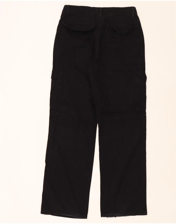 Damskie jeansy ZARA Cargo Straight EU 40 Medium W30 L32 Czarne