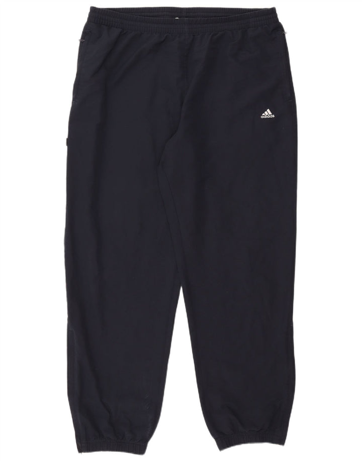 Adidas Męskie spodnie dresowe Joggery 2XL Granatowy poliester