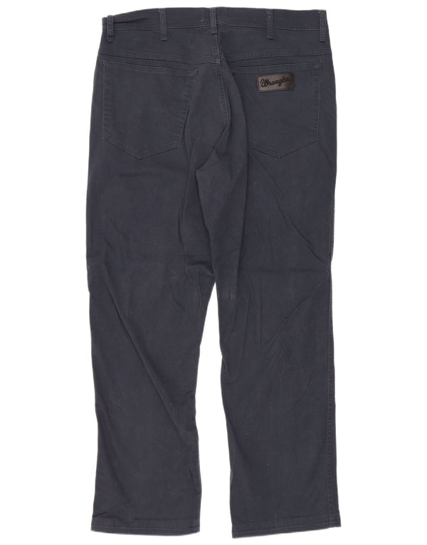 Męskie jeansy Wrangler Texas Straight W34 L28 Granatowe, bawełniane