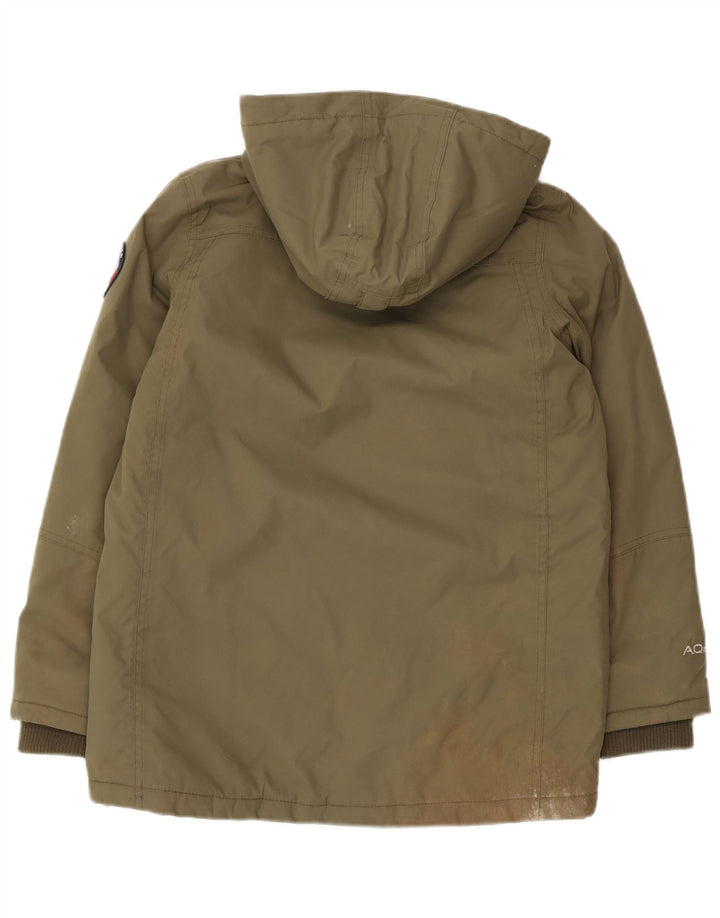 Chłopięca kurtka parka z kapturem Berghaus 11-12 lat, khaki, poliamid