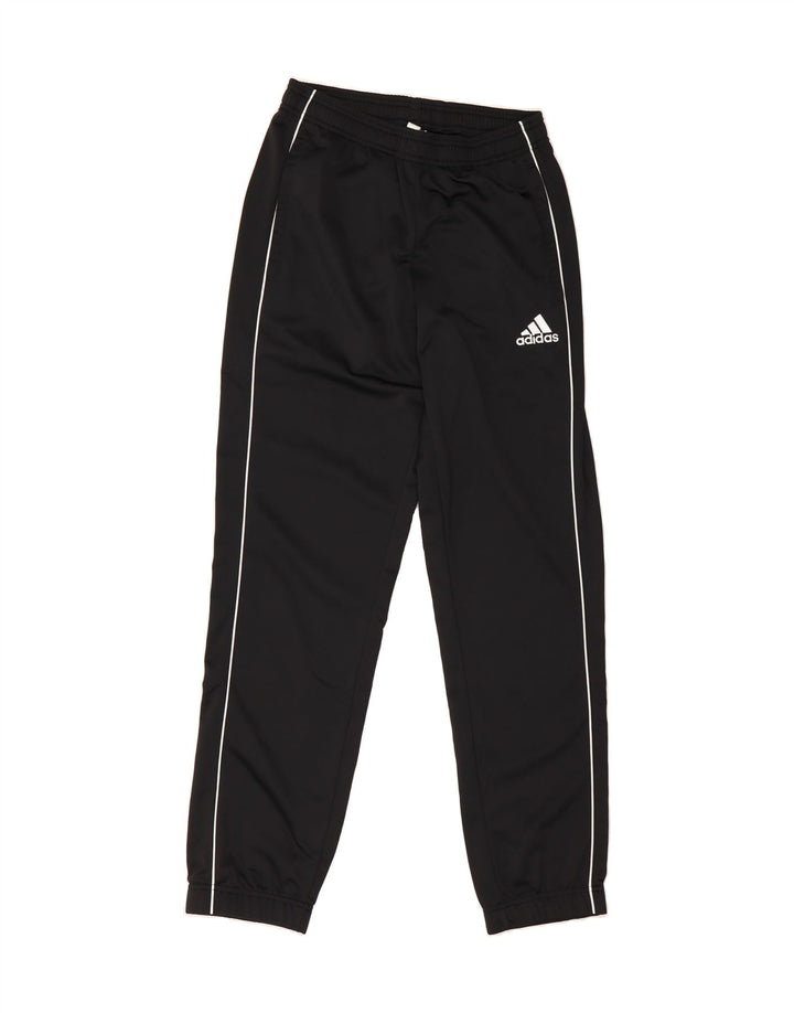 ADIDAS Mens Tracksuit Trousers Joggers Small  Black Polyester Vintage Adidas and Second-Hand Adidas from Messina Hembry 
