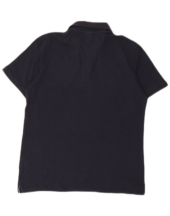 Męska koszulka polo Champion, duża, bawełniana w granatowe paski