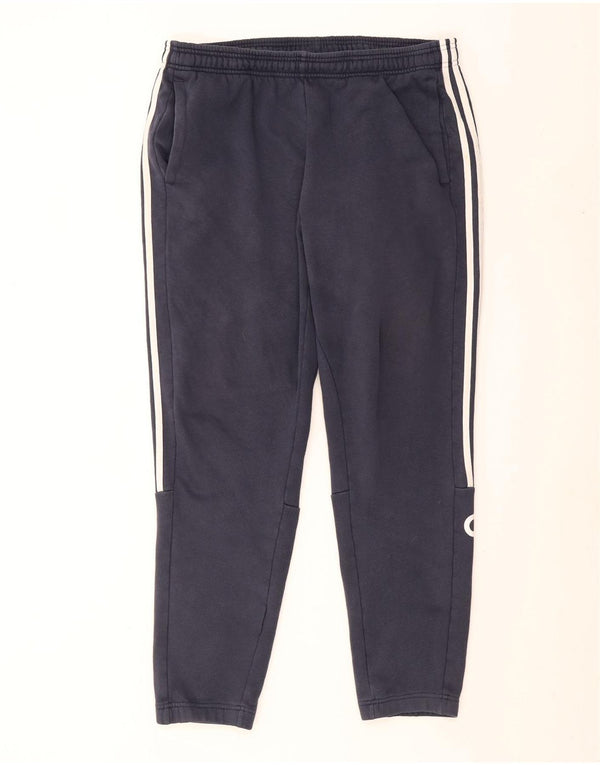 Męskie spodnie dresowe Adidas Graphic Joggers XL Granatowe, bawełniane