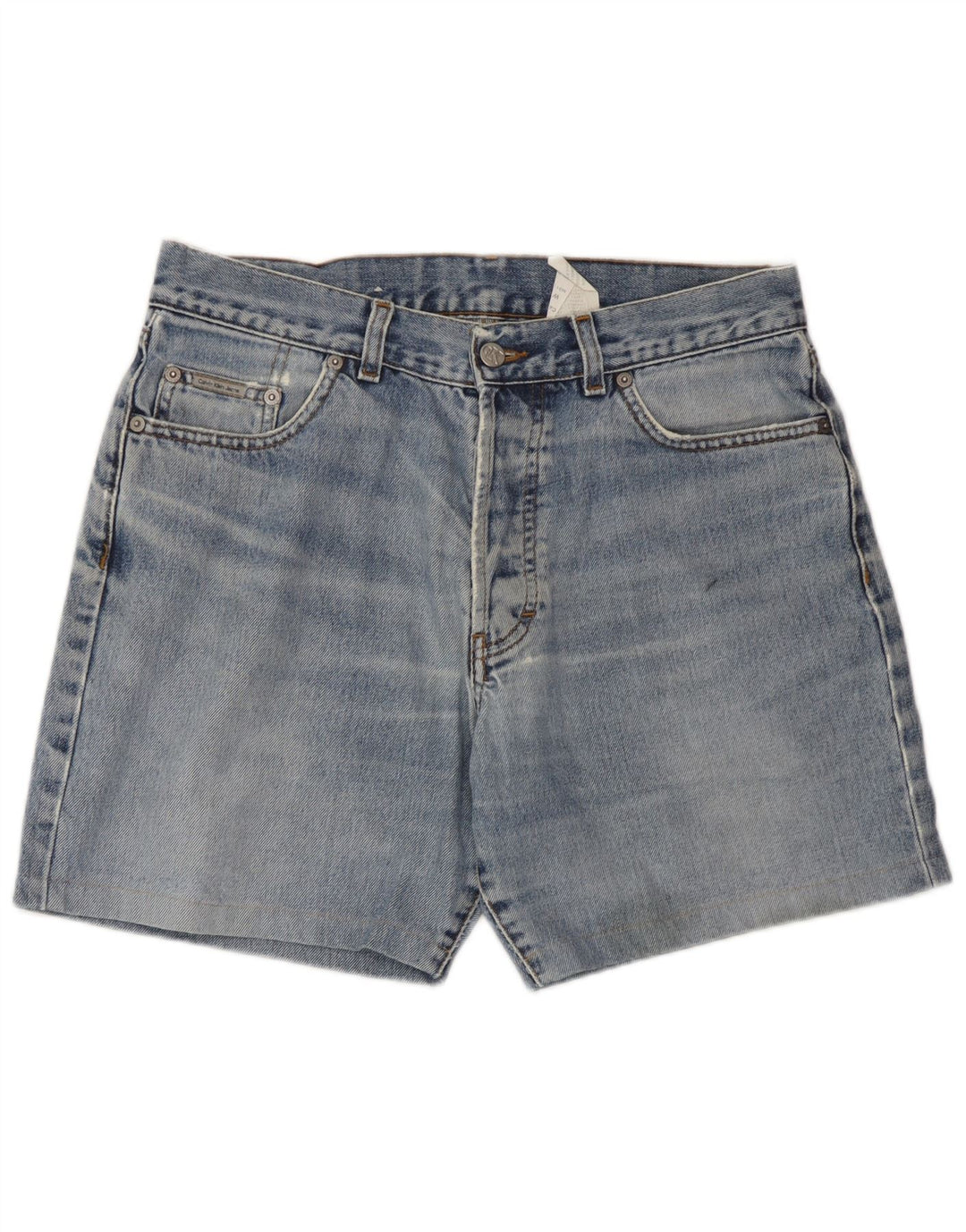 Męskie spodenki jeansowe Calvin Klein W32, średnioniebieskie, bawełniane