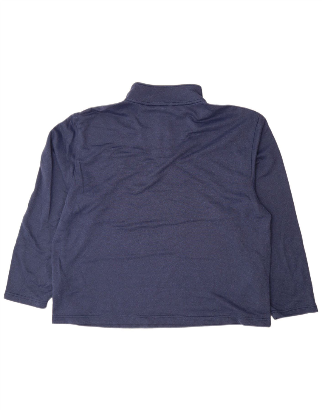 Izod Męski sweter z zamkiem błyskawicznym, 2XL, granatowy, poliester
