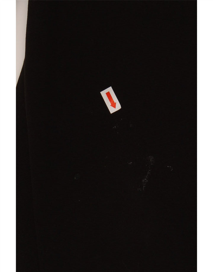 KAPPA Boys Tracksuit Trousers 7-8 Years  Black Polyester