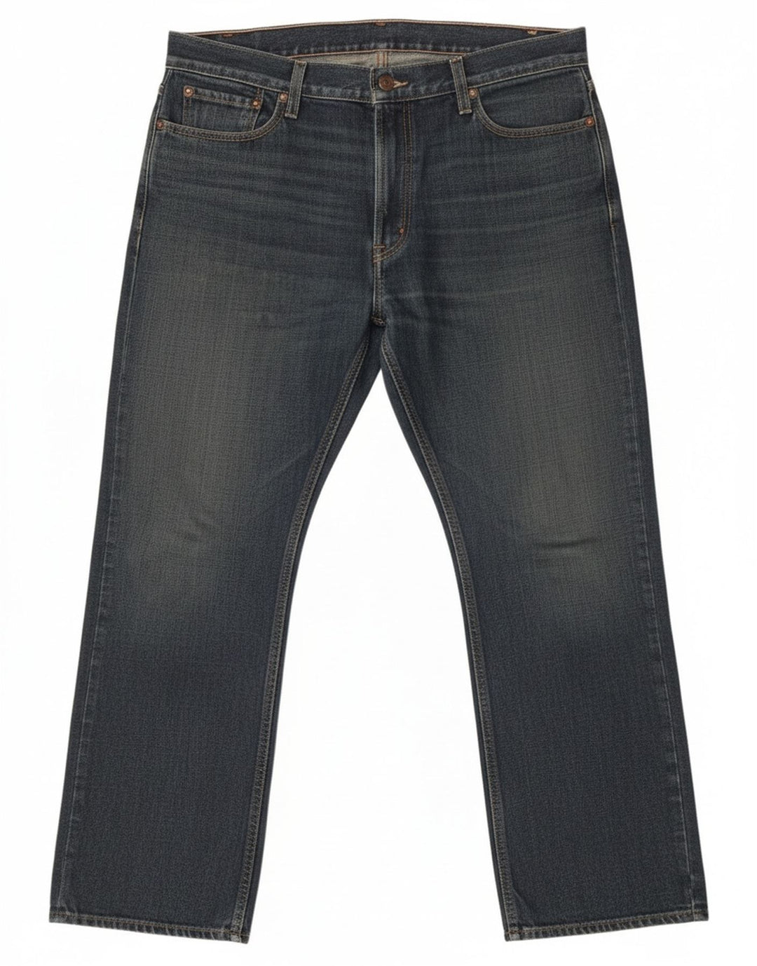 Męskie jeansy Levi's 514 Slim Straight W36 L30 Niebieska bawełna