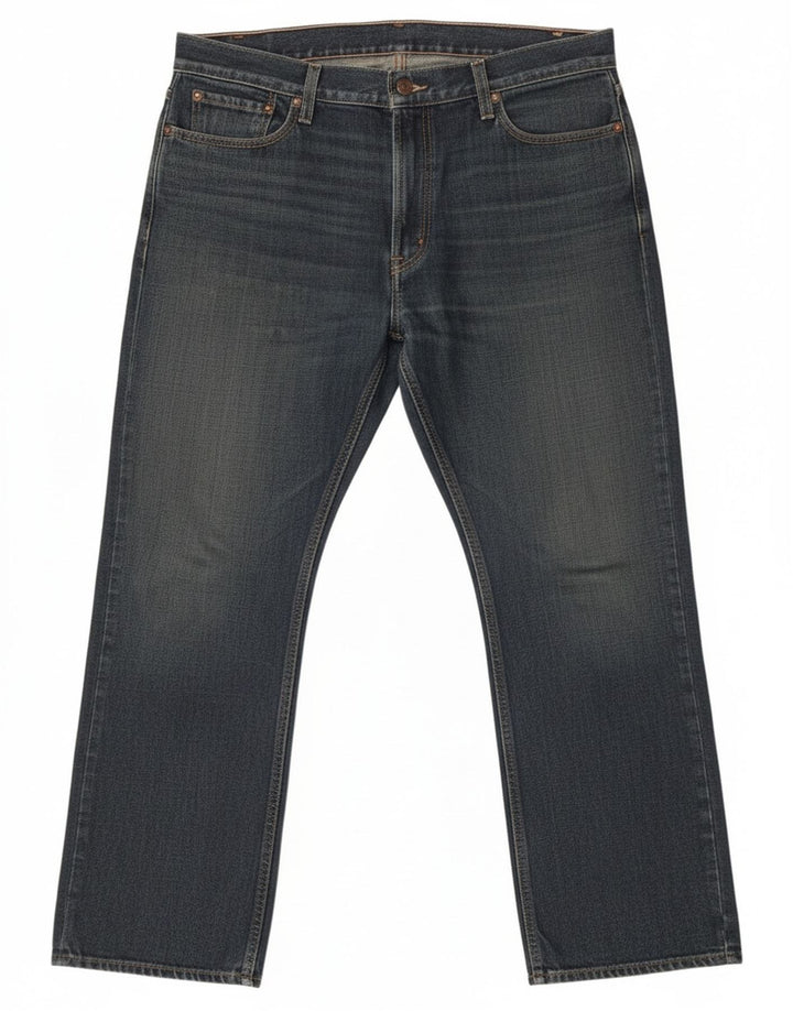 Męskie jeansy Levi's 514 Slim Straight W36 L30 Niebieska bawełna