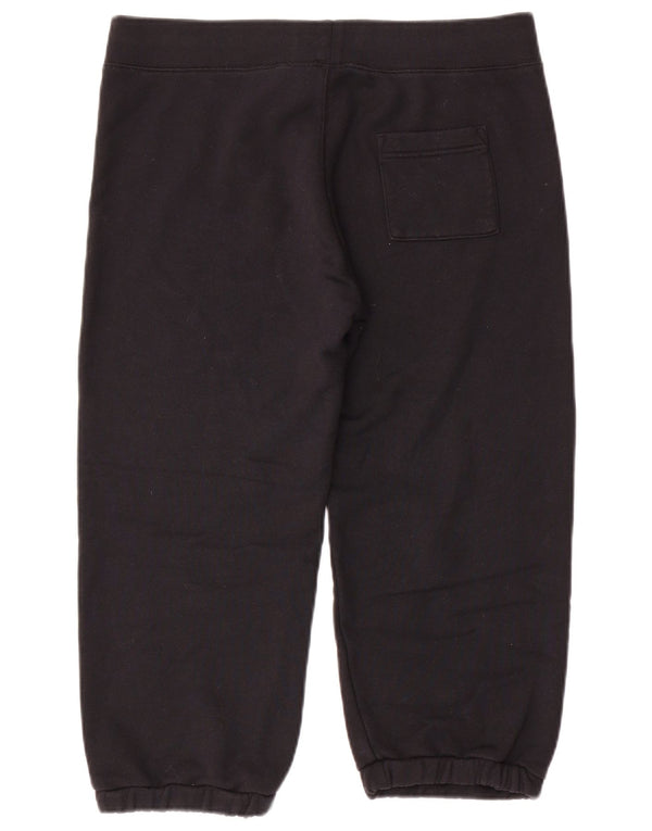 NIKE Womens Tracksuit Trousers Joggers UK 14 Medium Black Cotton