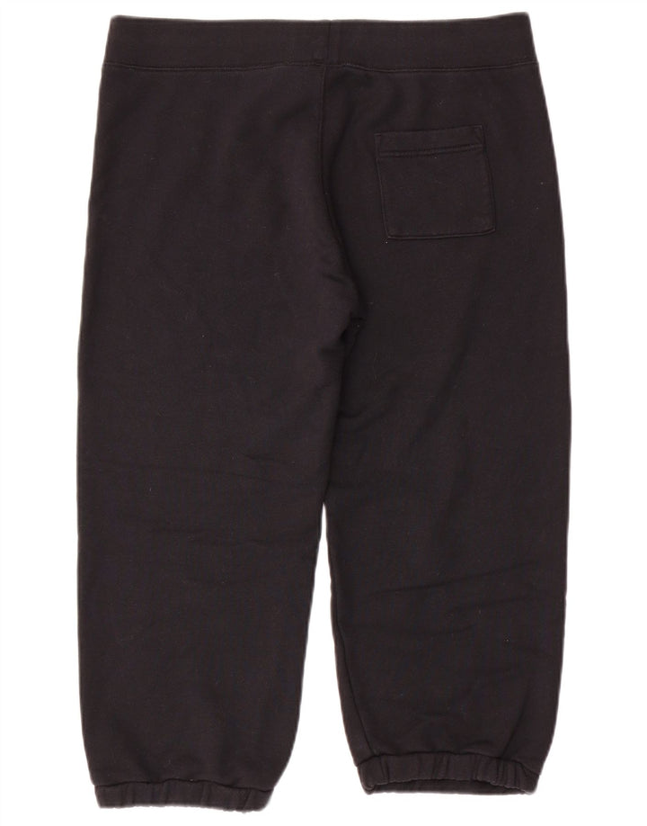 NIKE Womens Tracksuit Trousers Joggers UK 14 Medium Black Cotton