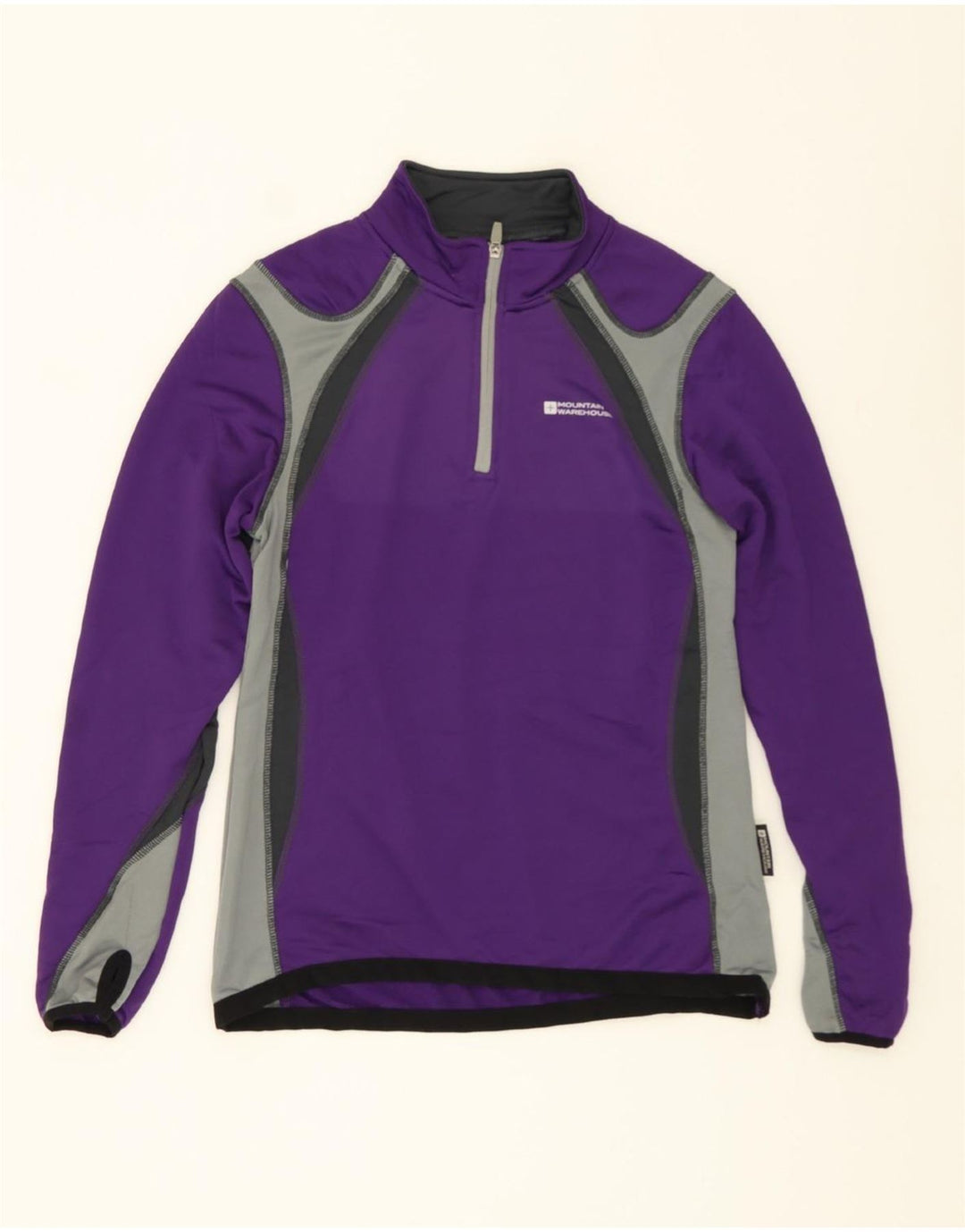 MOUNTAIN WAREHOUSE Womens Pullover Tracksuit Top UK 14 Medium Purple Vintage Mountain Warehouse and Second-Hand Mountain Warehouse from Messina Hembry 