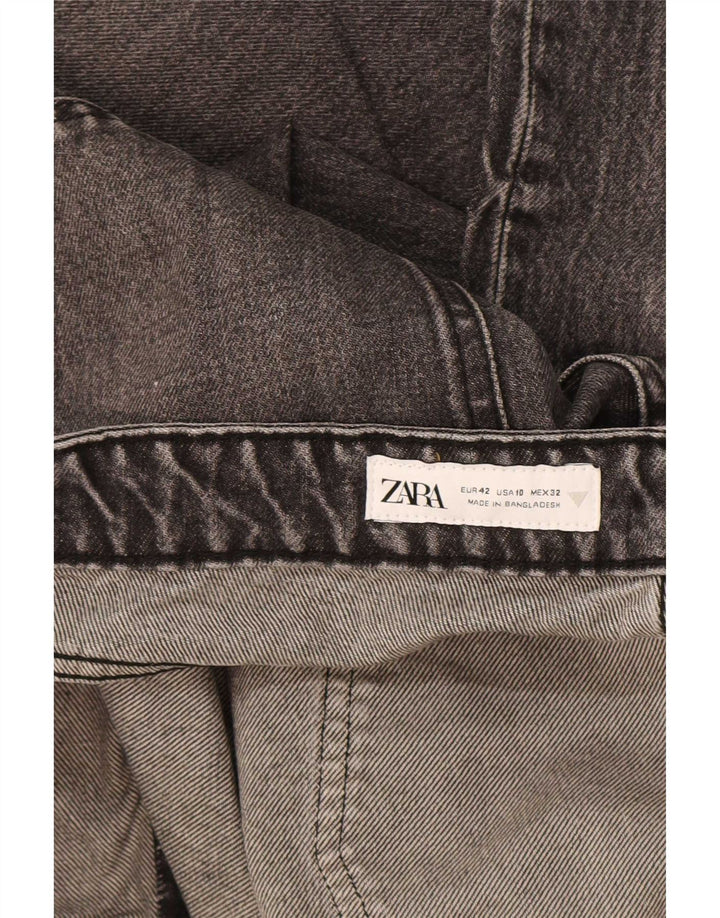 Dżinsy damskie Zara EU 42 Large W32 L35 Szara bawełna