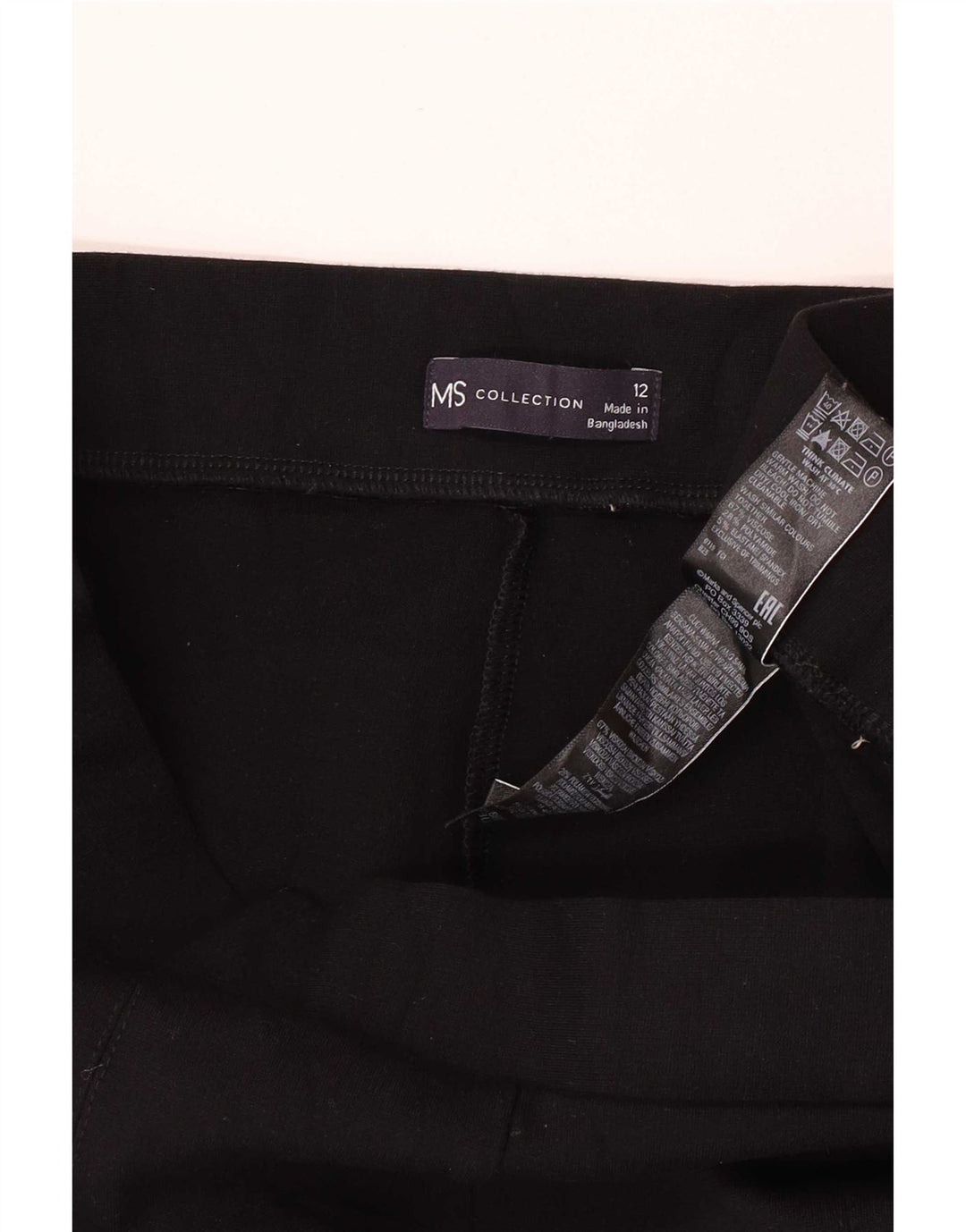 Legginsy damskie Marks & Spencer UK 12, średnia czarna wiskoza