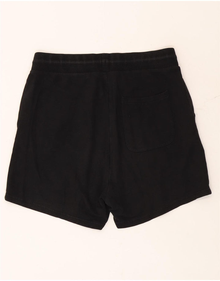 Męskie spodenki sportowe Jack & Jones, średnia czarna bawełna