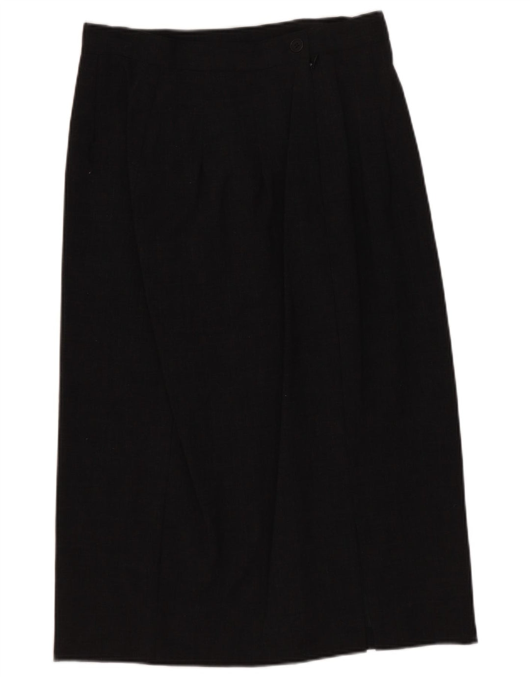 CALVIN KLEIN Damska prosta spódnica US 8 Medium W26 Szara wełna