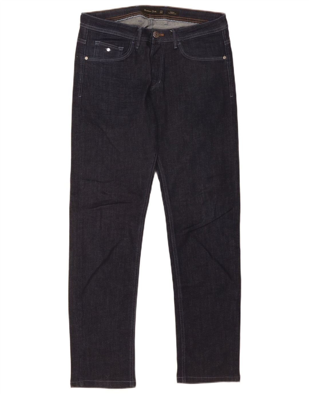 Jeansy męskie Massimo Dutti EU 40 Medium W31 L30 Granatowe