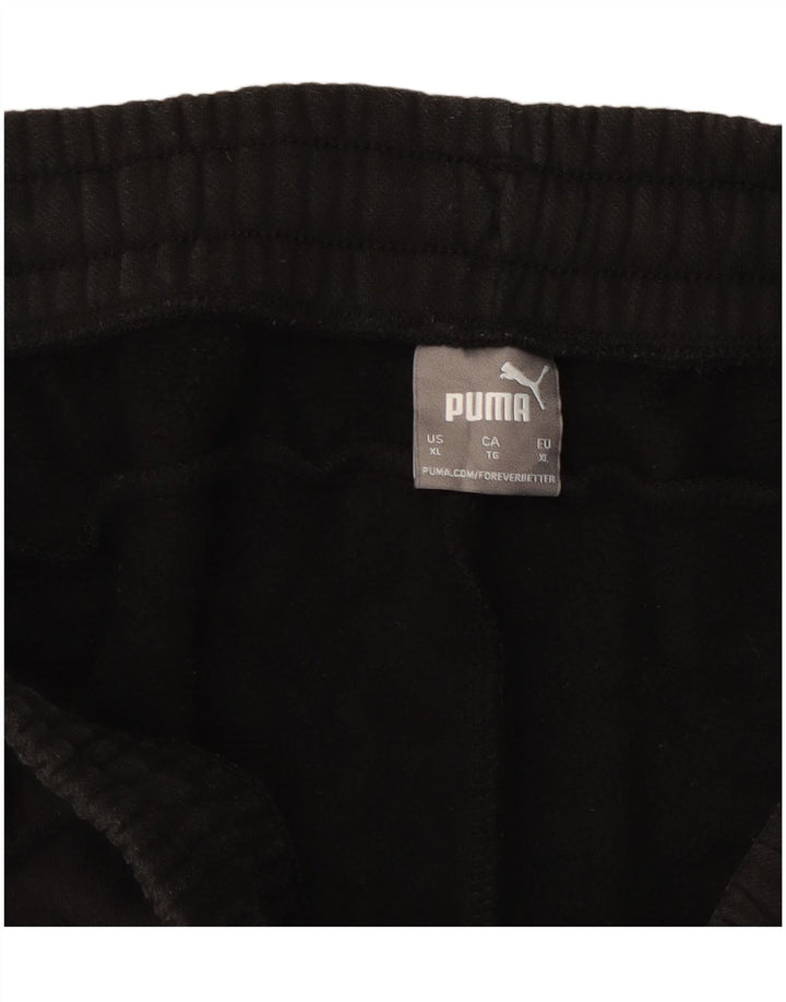 Męskie spodnie dresowe PUMA XL, czarne, bawełniane