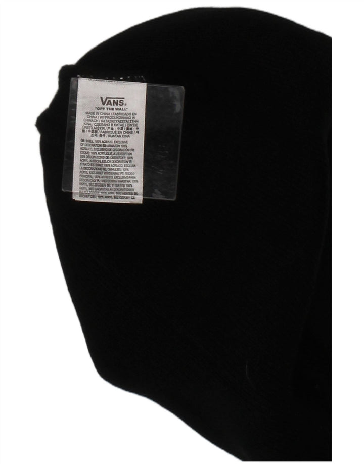 Męska czapka beanie Vans Graphic Knit w jednym rozmiarze, czarna, akrylowa