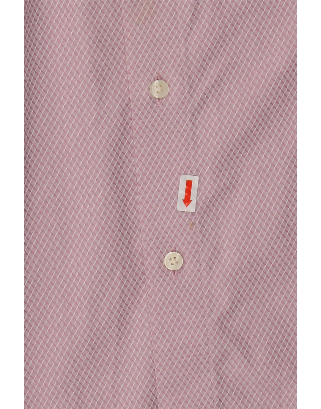 Koszula męska Ted Baker, rozmiar 4, duża, różowa, argyle/diamentowa bawełna