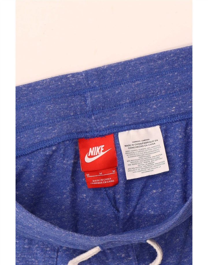 Damskie spodenki sportowe Nike Graphic UK 12, średni niebieski, nakrapiany poliester