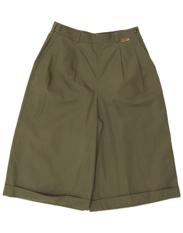 Damskie spodenki chino z wysokim stanem NINO IT 46 Large W26 L15 Khaki