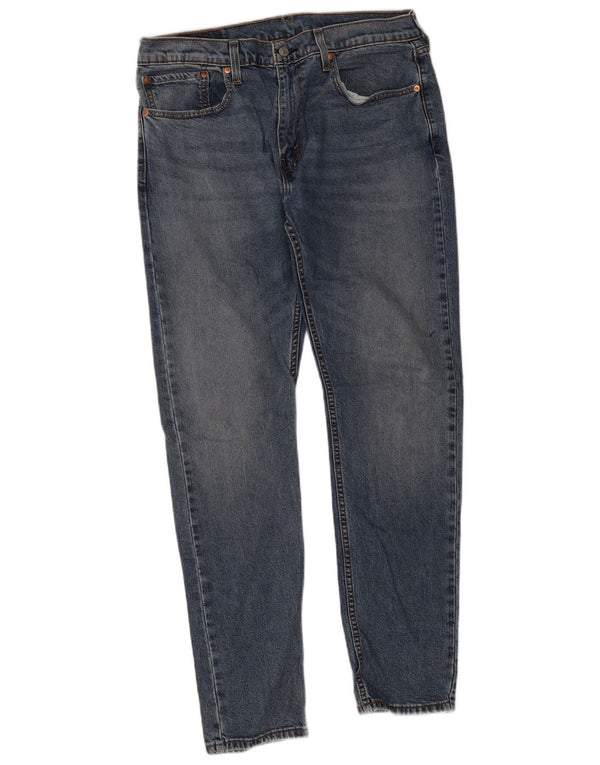 Męskie jeansy Levi's 512 Slim Tapered W34 L34 Niebieska bawełna
