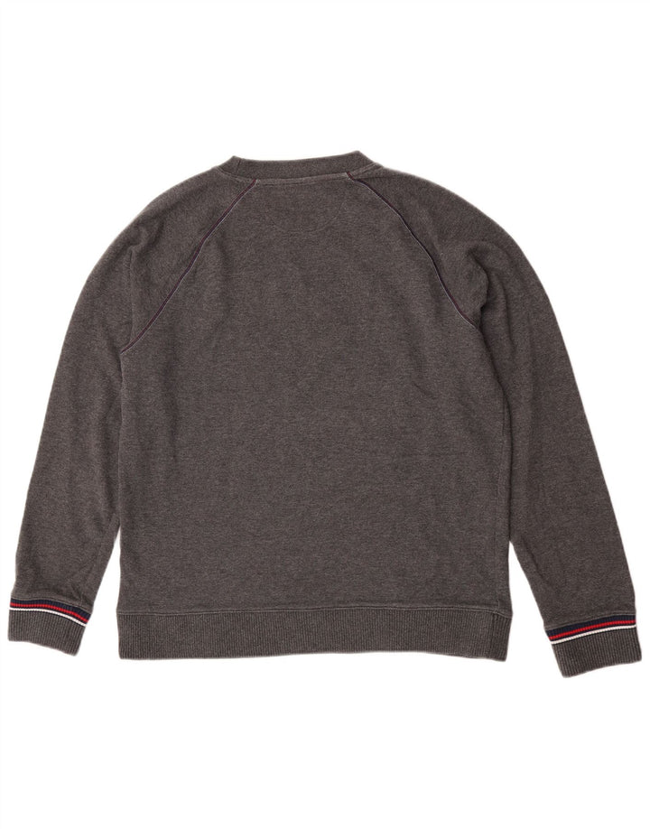 Męska bluza z grafiką Fila, średnioszara, bawełniana