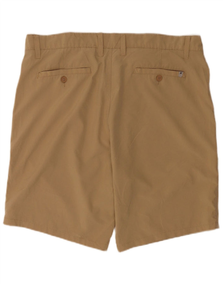 Męskie spodenki chino Hurley W36, duże, brązowe, poliestrowe