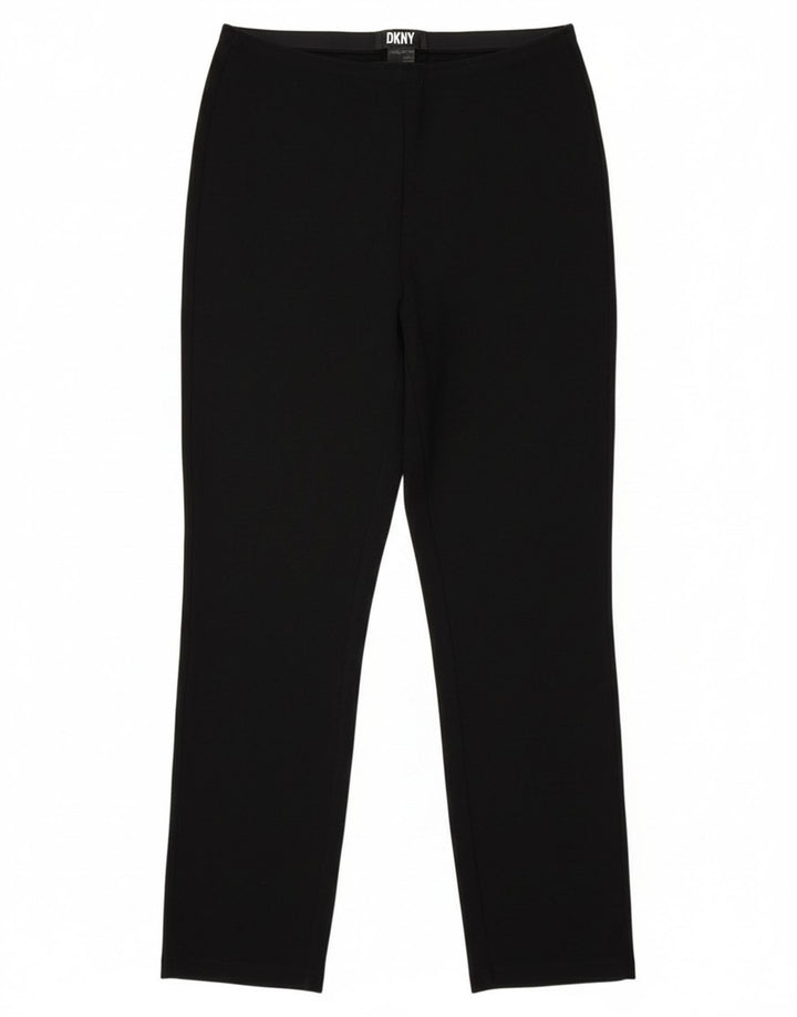 Damskie spodnie typu slim casual Dkny W30 L27 czarne
